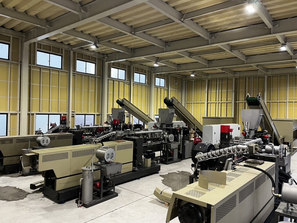 押出ライン高速溶融剪断